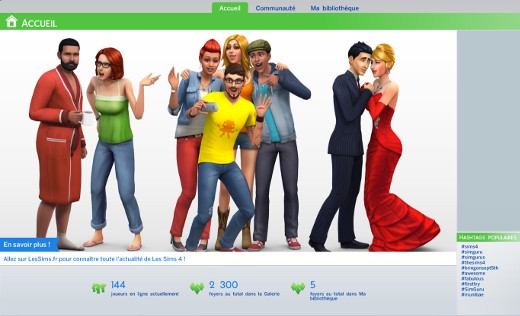 3  sims 4 dem create a sims creer un sims accueil