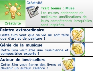 19  sims 4 dem create a sims creer un sims aspiration créativité