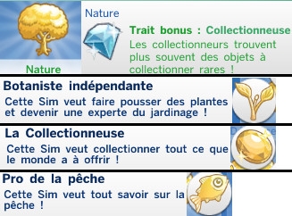 23  sims 4 dem create a sims creer un sims aspiration nature