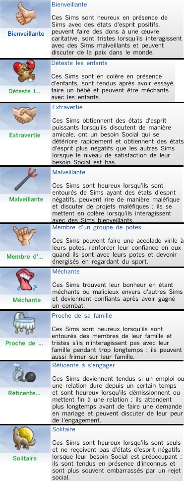 30  sims 4 dem create a sims creer un sims trait de caractere social