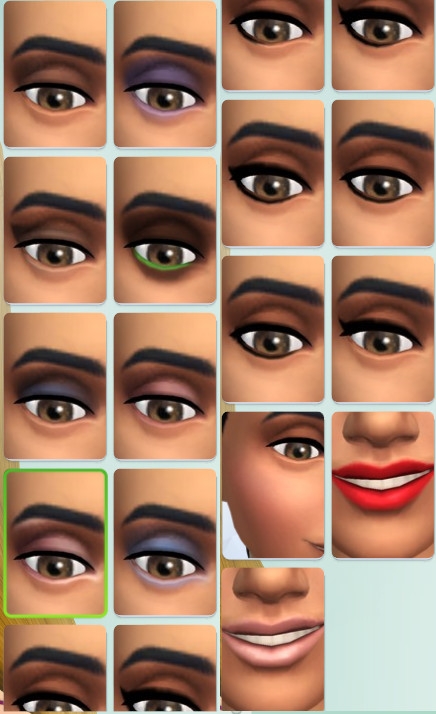 40  sims 4 dem create a sims creer un sims maquillage make up