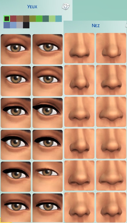 43  sims 4 dem create a sims creer un sims forme nez yeux