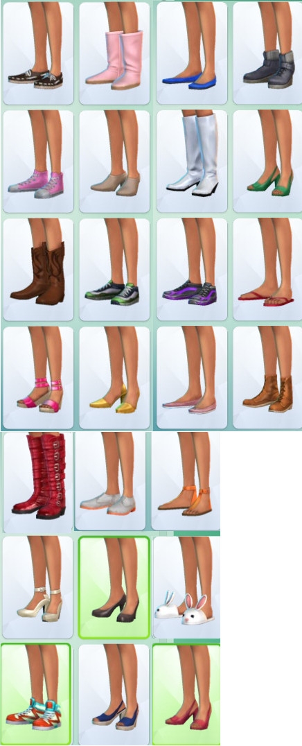 53  sims 4 dem create a sims creer un sims chaussures