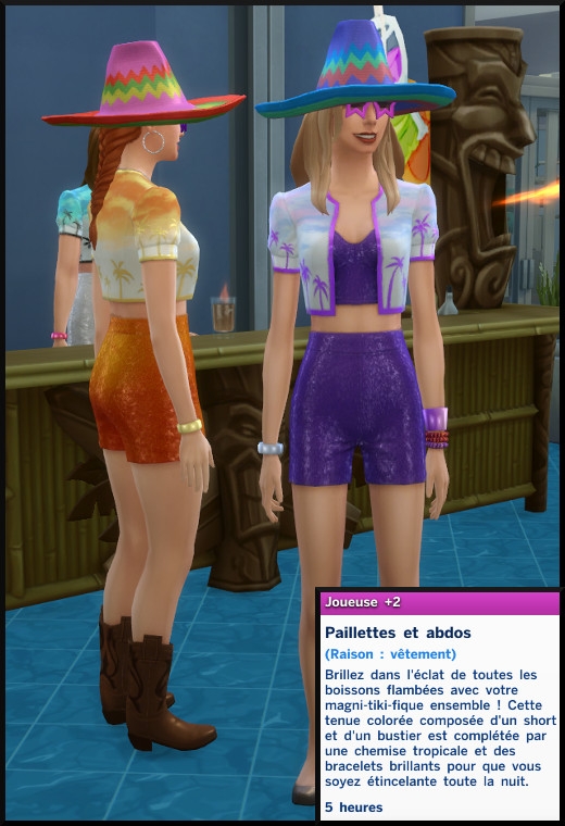 11 sims 4 edition deluxe premium roi de la fete tenue femme