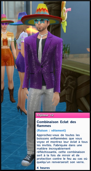 12 sims 4 edition deluxe premium roi de la fete tenue homme