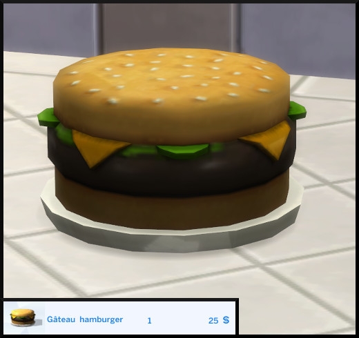 24 sims 4 edition deluxe premium nuit inoubliable gateau hamburger