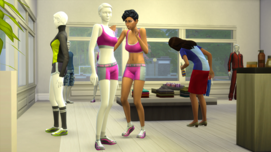 du mannequin à vo sims pour un essayage