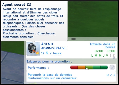 4 sims 4 jeu de base agent secret echelon 1 agent administratif