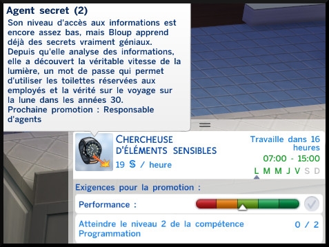 8 sims 4 jeu de base agent secret element 2 chercheur d'elements sensibles