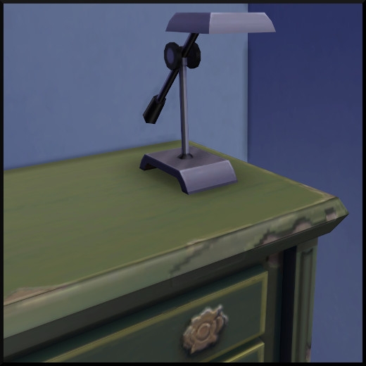 16 sims 4 jeu de base agent secret cadeau lampe de bureau nerfs d'acier