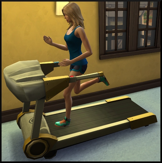21 sims 4 carriere astronaute fitness tapis course