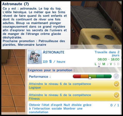 23 sims 4 carriere astronaute echelon 7 astronaute