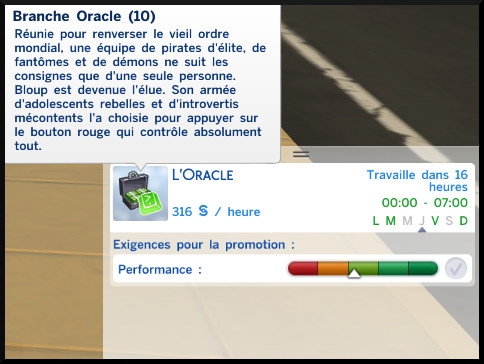 60 sims 4 jeu de base carriere criminelle branche oracle niveau 10 l'oracle information