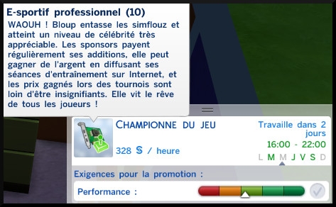 36 sims 4 carriere gourou des technologies e sportif professionnel echelon 10 champion du jeu