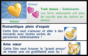 7 Sims 4 nouveautes generalites aspiration amour