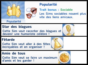 15 Sims 4 nouveautes generalites aspiration popularite