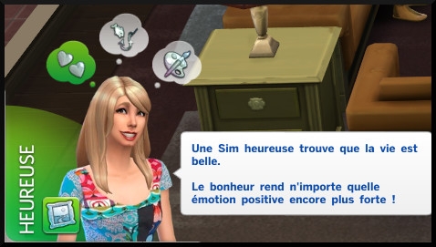 22 Sims 4 nouveautes generalites emotion heureux