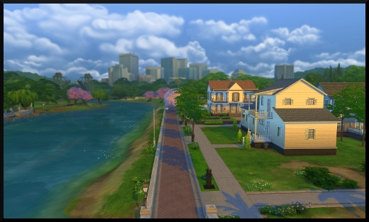 47 Sims 4 nouveautes generalites willow creek vue