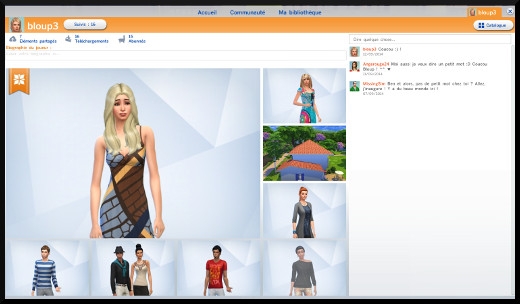 62 Sims 4 nouveautes generalites galerie profil