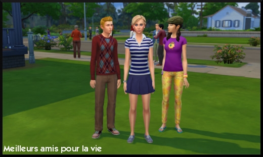 8 sims 4 ville monde willow creek foyer premade meilleurs amis pour la vie