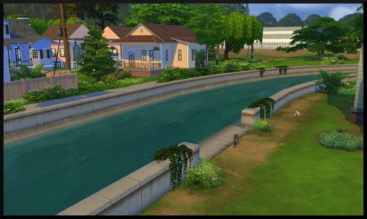 10 sims 4 ville monde willow creek foundry crove canal pêche