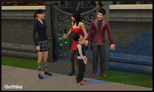 22 sims 4 ville monde willow creek foyer famille gothik sonia sandra cassandra vladimir alexandre disparition