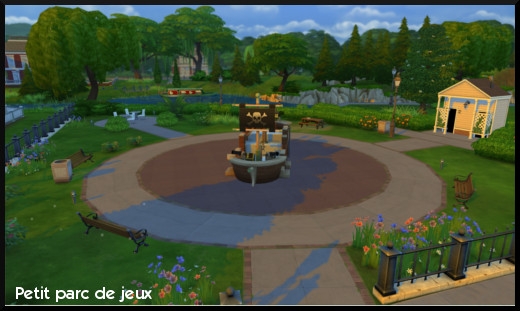 23 sims 4 ville monde willow creek pendula view aire jeux enfants