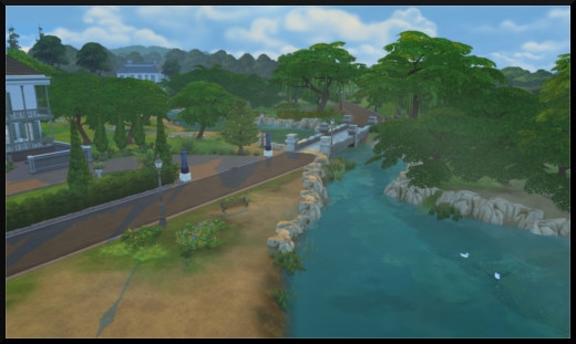 29 sims 4 ville monde willow creek sage estate canal