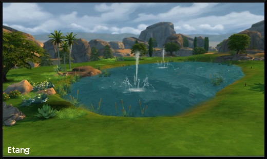 58 sims 4 ville monde oasis spring parched prospect étang