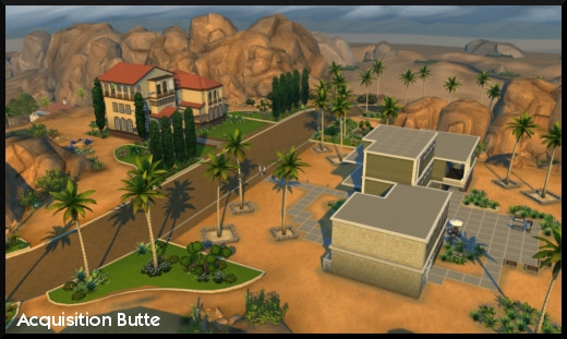 60 sims 4 ville monde oasis spring acquisition butte vue