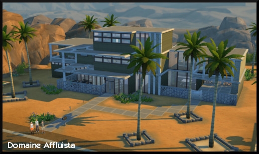 61 sims 4 ville monde oasis spring domaine affluista maison