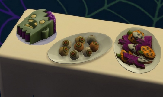 sims 4 objets effrayant nourriture zombie biscuit oeil