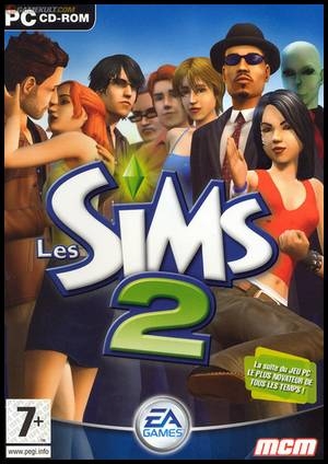 sims 2 jeu de base couverture boîtier