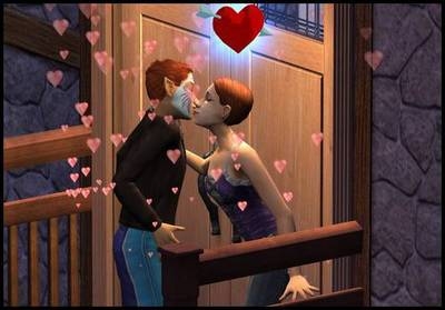 sims 2 moment heureux premier baiser ados