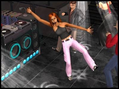 sims 2 fête joie discotheque danse