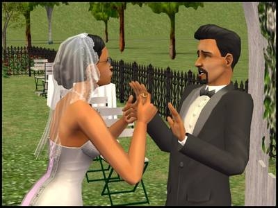 sims 2 premades mariage sandra gothik don lothario arche alliance refus abandon autel