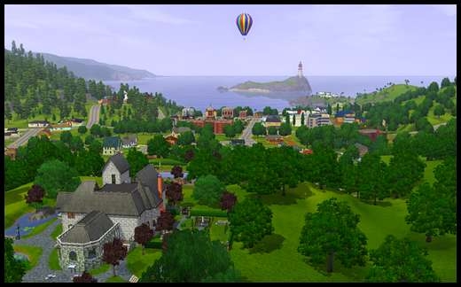 5 famille gothik sims 3 vue sunset valley