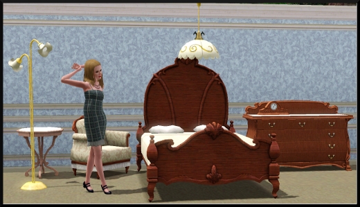 8 sims 3 store conte de fée chambre lit commode fauteuil