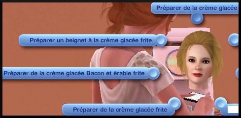 9 sims 3 store fabuleuse fiesta Machine à glace professionnelle Gelure interactions