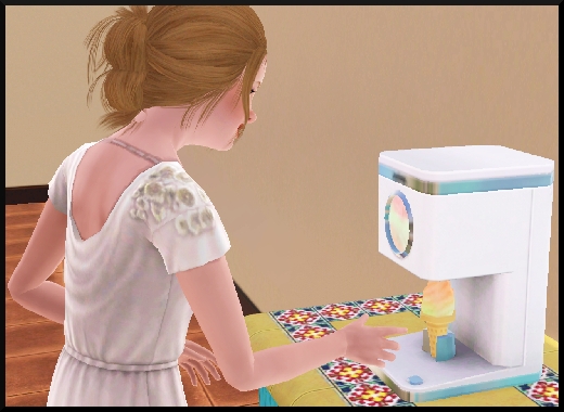 13 Sims 3 Store fabuleuse fiesta Machine à glace professionnelle Gelure faire une glace