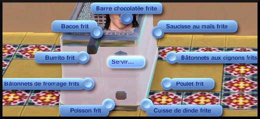 18 Sims 3 Store fabuleuse fiesta Friteuse professionnelle Grésillement interactions