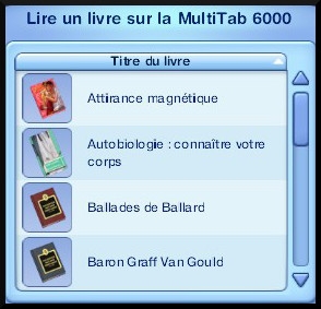 11 sims 3 store Finie la technophobie MultiTab 6000 acheter livres