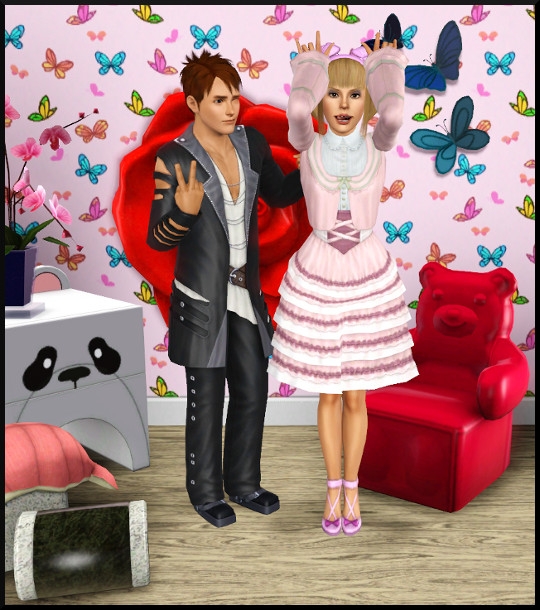 1 sims 3 store mode rue kawaii