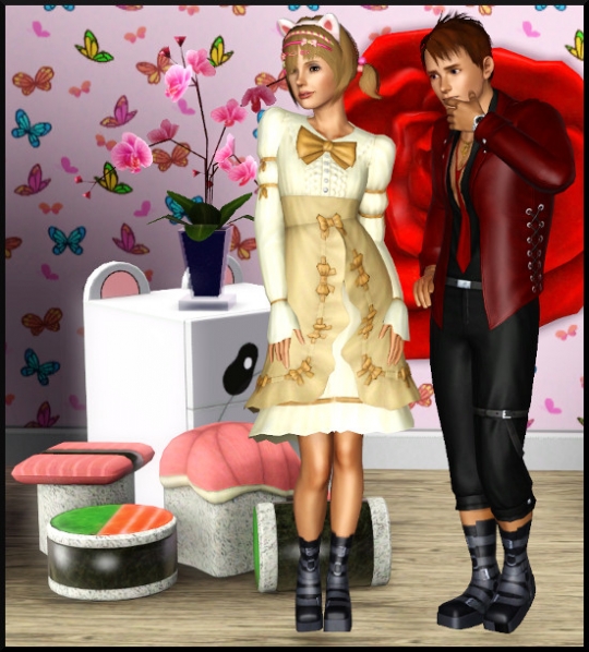 2  sims 3 store mode rue kawaii