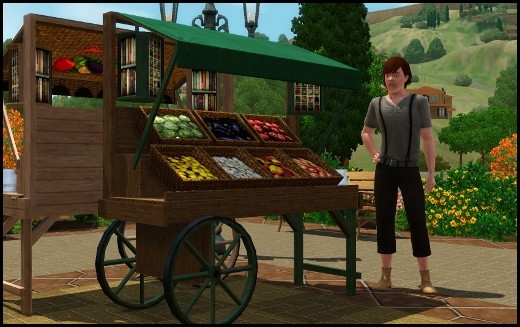 Sims 3 monte vista Marche des Agriculteurs Al Fresco