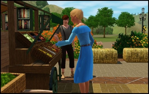 Sims 3 monte vista Marche des Agriculteurs Al Fresco