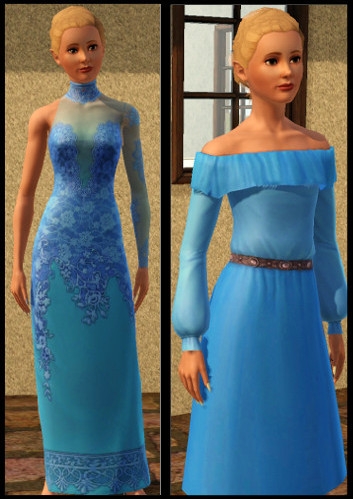 Sims 3 monte vista vetement femme