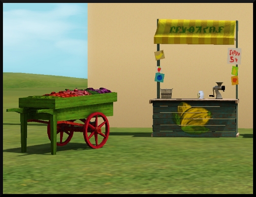 Sims 3 monte vista Marche des Agriculteurs Al Fresco