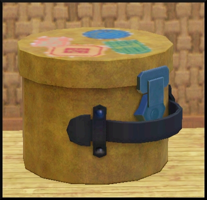 4 Sims 3 Store Objets du monde Boîte à chapeaux Sélection du voyageur version ronde