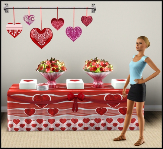 45 sims 3 store objets gratuits bonne saint valentin 2014